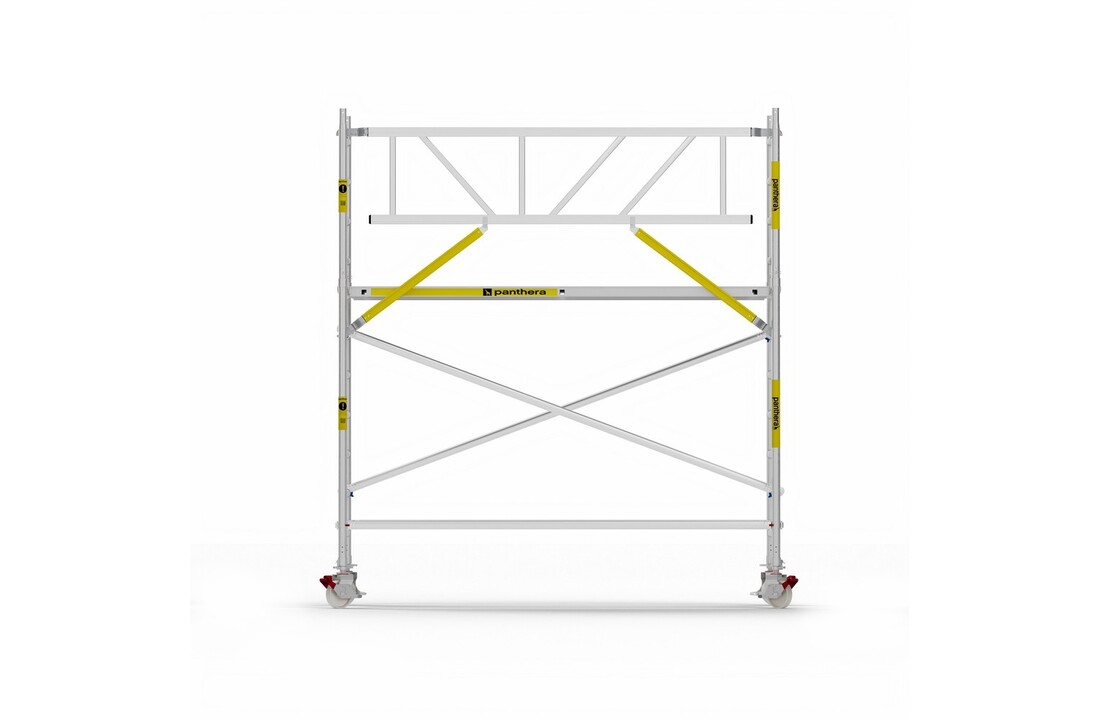 Panthera Basic 135x305 4,2m werkhoogte voorloopleuningen