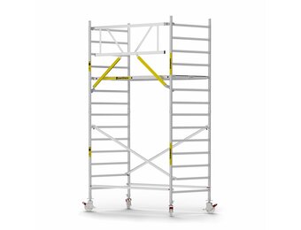 Panthera Basic 135x245 5,2m werkhoogte voorloopleuningen