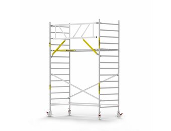 Panthera Basic 135x305 5,2m werkhoogte voorloopleuningen