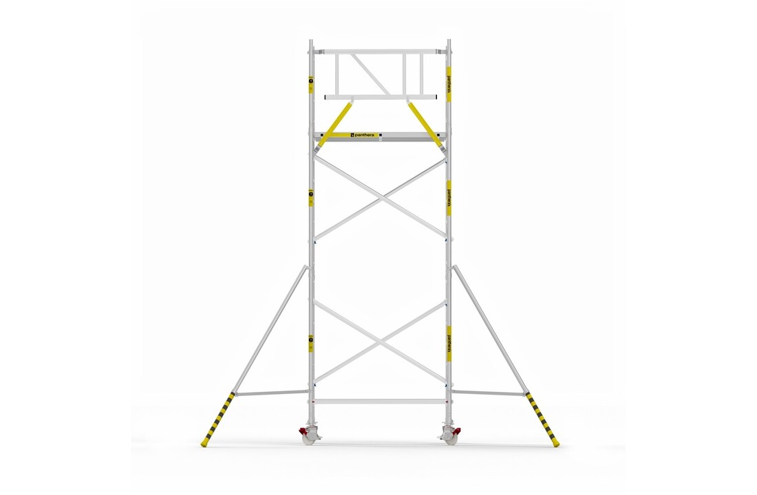 Panthera Basic 135x185 6,2m werkhoogte voorloopleuningen