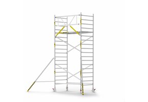 Panthera Basic 135x245 6,2m werkhoogte voorloopleuningen