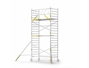 Panthera Basic 135x305 7,2m werkhoogte voorloopleuningen