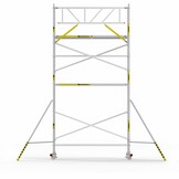 Panthera Basic 135x305 7,2m werkhoogte voorloopleuningen