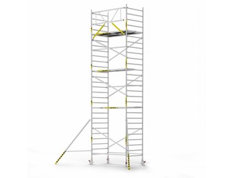 Panthera Basic 135x245 9,2m werkhoogte voorloopleuningen