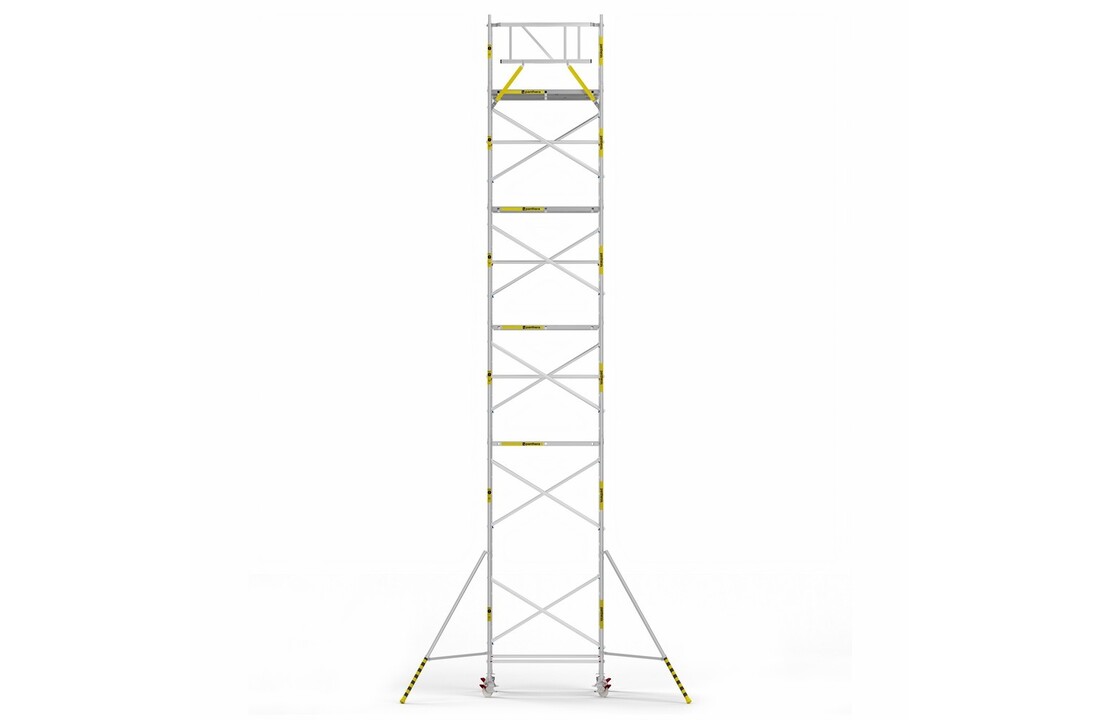 Panthera Basic 135x185 12,2m werkhoogte voorloopleuningen