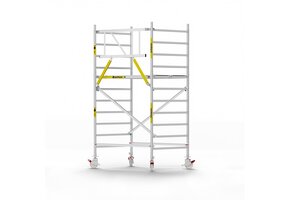 Panthera Basic 135x185 4,2m werkhoogte voorloopleuningen carbon vloer