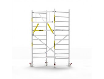 Panthera Basic 135x185 4,2m werkhoogte voorloopleuningen carbon vloer