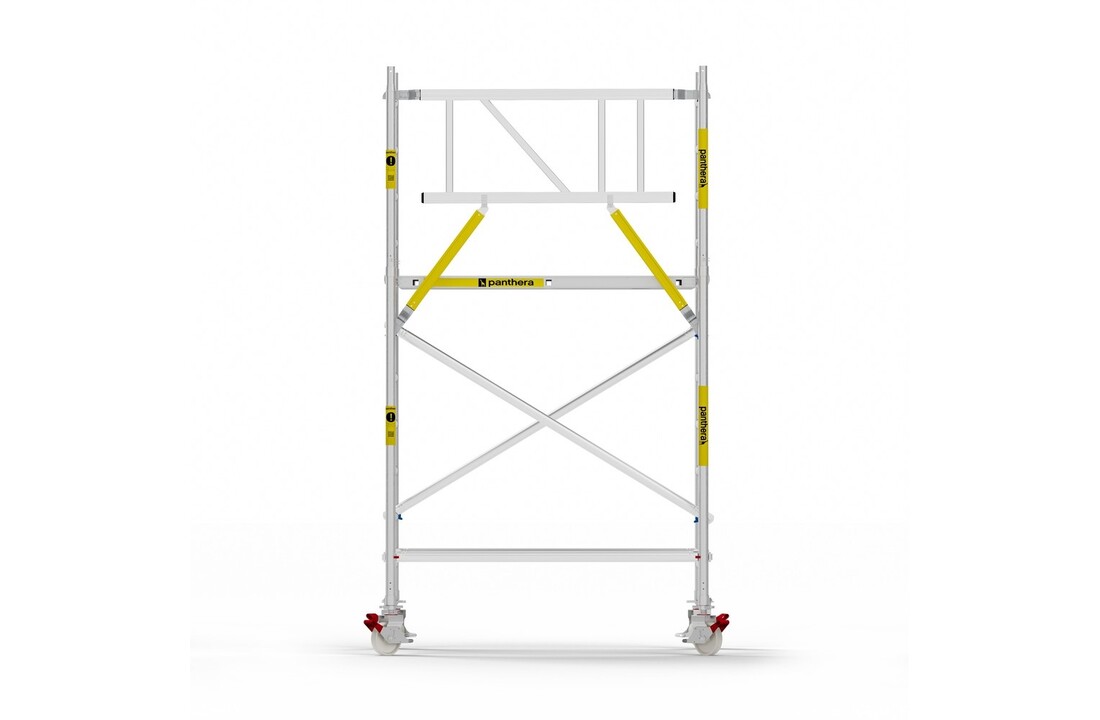 Panthera Basic 135x185 4,2m werkhoogte voorloopleuningen carbon vloer