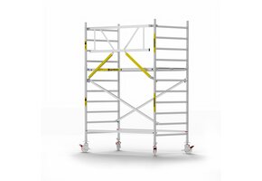 Panthera Basic 135x245 4,2m werkhoogte voorloopleuningen carbon vloer