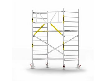 Panthera Basic 135x245 4,2m werkhoogte voorloopleuningen carbon vloer