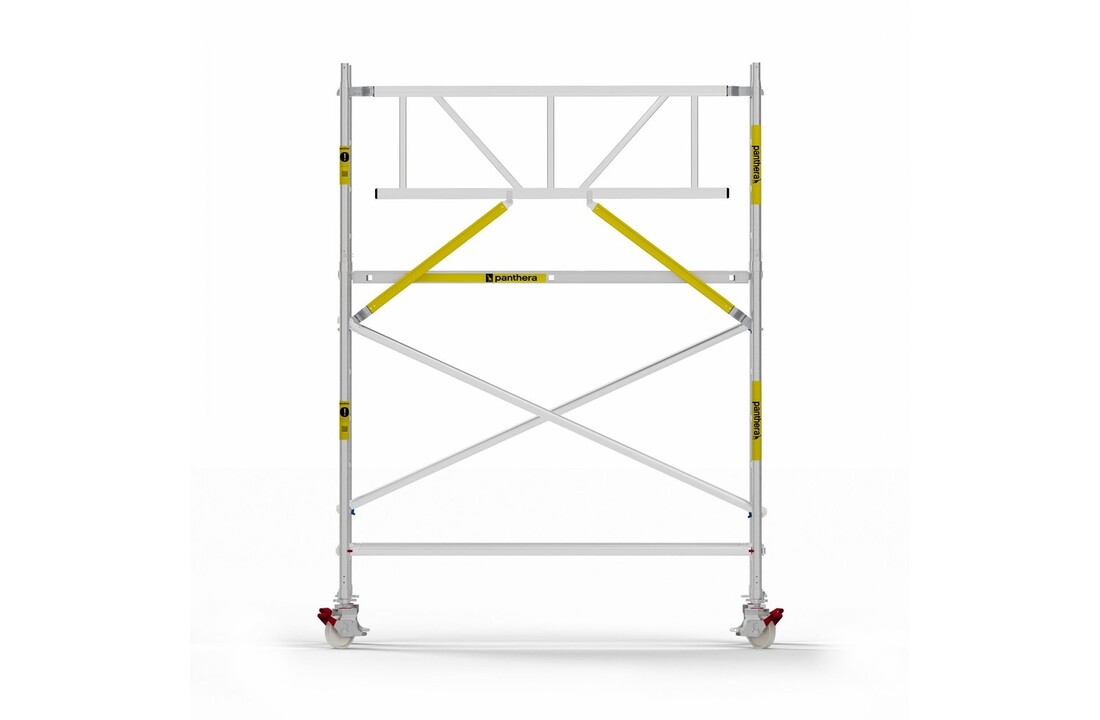 Panthera Basic 135x245 4,2m werkhoogte voorloopleuningen carbon vloer