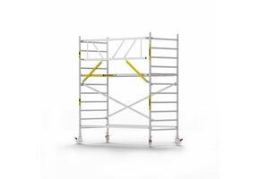 Panthera Basic 135x305 4,2m werkhoogte voorloopleuningen carbon vloer