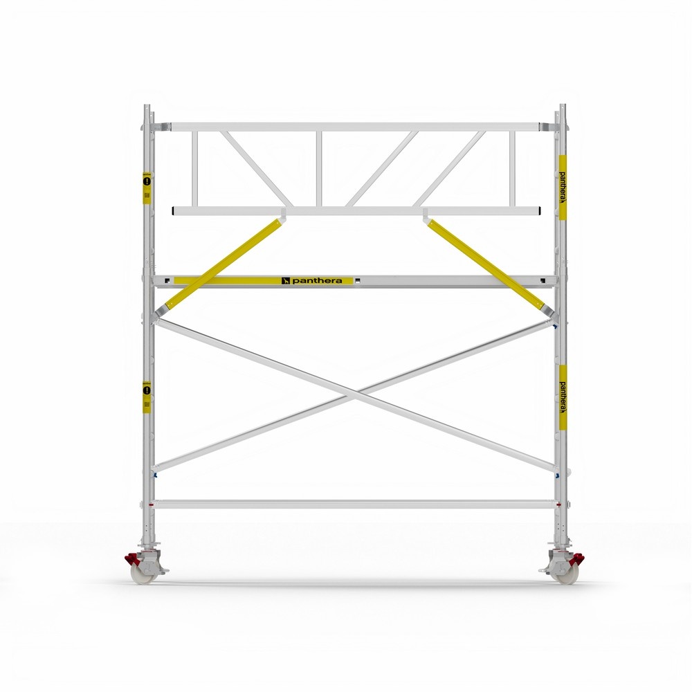 Panthera Basic 135x305 4,2m werkhoogte voorloopleuningen carbon vloer