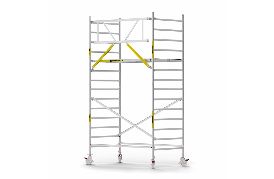 Panthera Basic 135x245 5,2m werkhoogte voorloopleuningen carbon vloer
