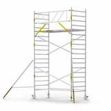 Panthera Basic 135x305 6,2m werkhoogte voorloopleuningen carbon vloer