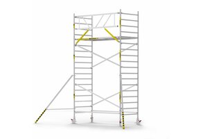 Panthera Basic 135x305 6,2m werkhoogte voorloopleuningen carbon vloer