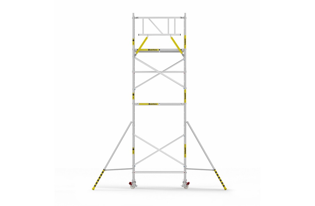 Panthera Basic 135x185 7,2m werkhoogte voorloopleuningen carbon vloer