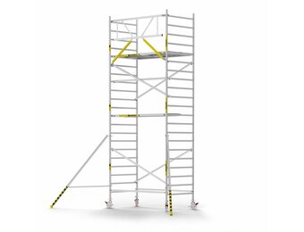 Panthera Basic 135x245 7,2m werkhoogte voorloopleuningen carbon vloer