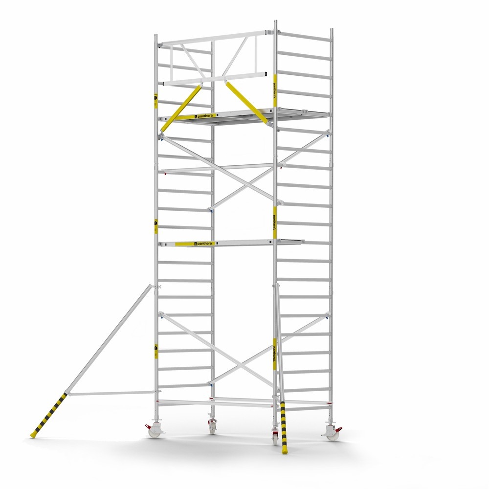 Panthera Basic 135x245 7,2m werkhoogte voorloopleuningen carbon vloer