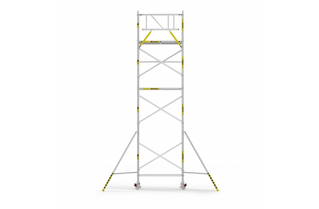 Panthera Basic 135x185 8,2m werkhoogte voorloopleuningen carbon vloer