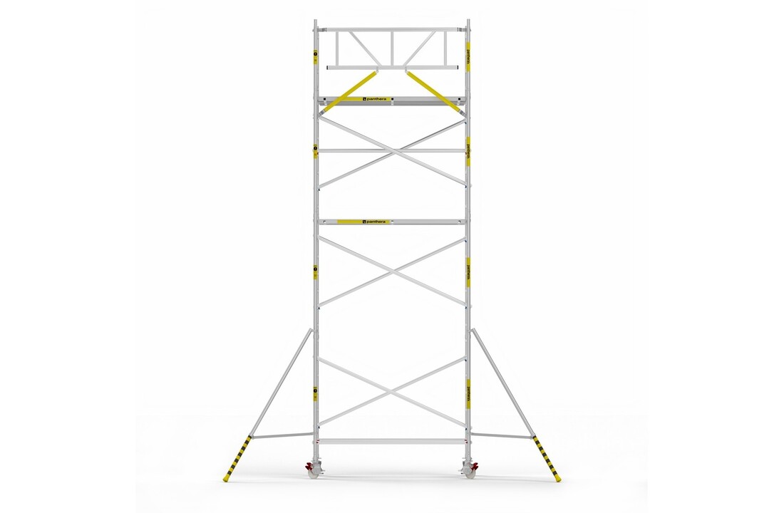 Panthera Basic 135x245 8,2m werkhoogte voorloopleuningen carbon vloer