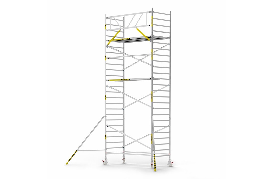 Panthera Basic 135x305 8,2m werkhoogte voorloopleuningen carbon vloer
