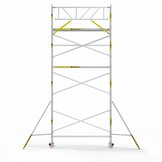 Panthera Basic 135x305 8,2m werkhoogte voorloopleuningen carbon vloer