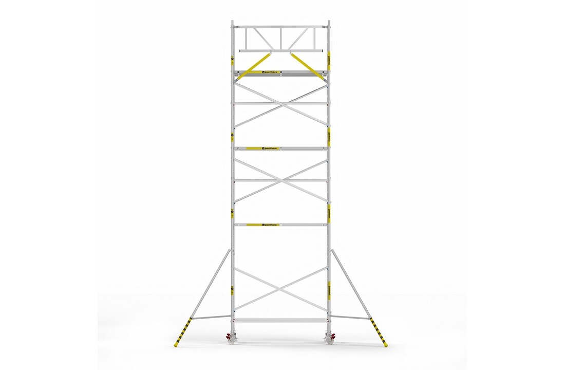 Panthera Basic 135x245 9,2m werkhoogte voorloopleuningen carbon vloer
