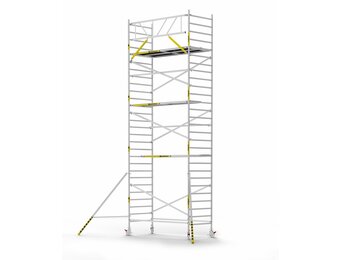 Panthera Basic 135x305 9,2m werkhoogte voorloopleuningen carbon vloer