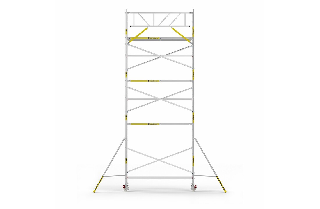 Panthera Basic 135x305 9,2m werkhoogte voorloopleuningen carbon vloer