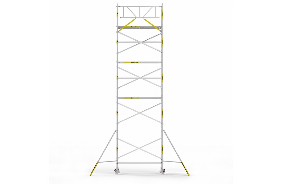 Panthera Basic 135x245 10,2m werkhoogte voorloopleuningen carbon vloer