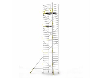 Panthera Basic 135x185 11,2m werkhoogte voorloopleuningen carbon vloer