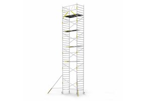 Panthera Basic 135x245 12,2m werkhoogte voorloopleuningen carbon vloer