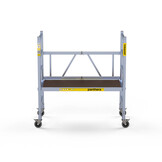 Kamersteiger 75 x 150 x 3 meter werkhoogte Met verstelbare Wielen