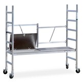 Panthera Kamersteiger compleet 75x190x3m werkhoogte + platform met luik