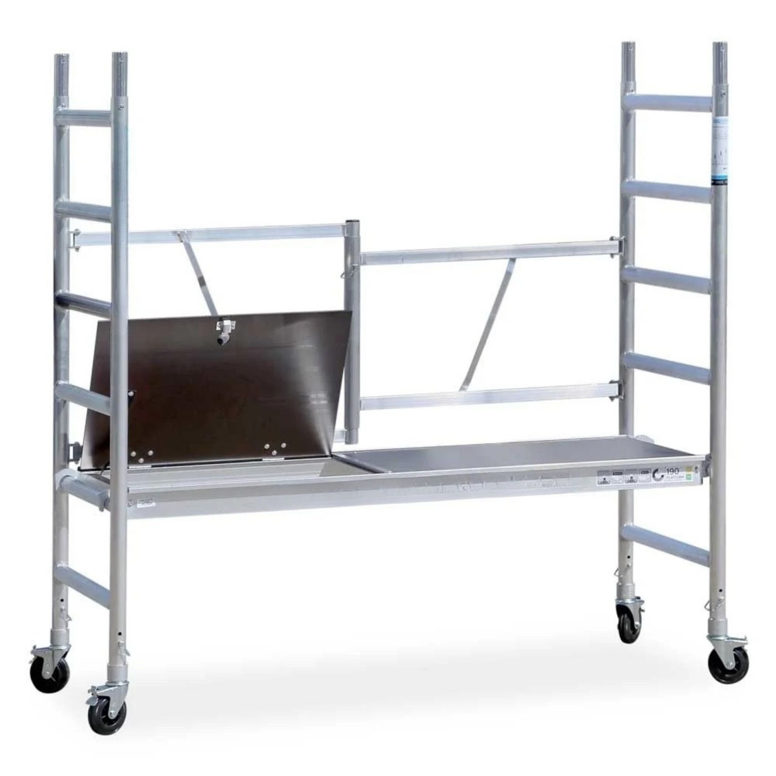 Panthera Kamersteiger compleet 75x190x3m werkhoogte + platform met luik