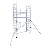 Panthera Kamersteiger 75x190x 4.7m werkhoogte incl. stabilisator verstelbare rolsteiger wielen