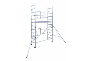 Panthera Kamersteiger 90x190x4,7m werkhoogte incl. stabilisator en verstelbare rolsteiger wielen