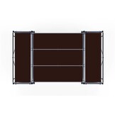 Panthera Stukadoors werkplatform laag 190x340 3m werkhoogte