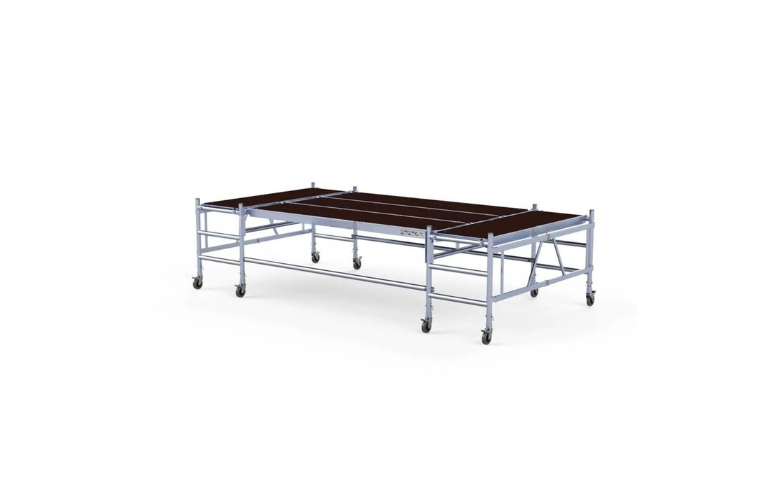 Panthera Stukadoors werkplatform laag 190x400 3m werkhoogte