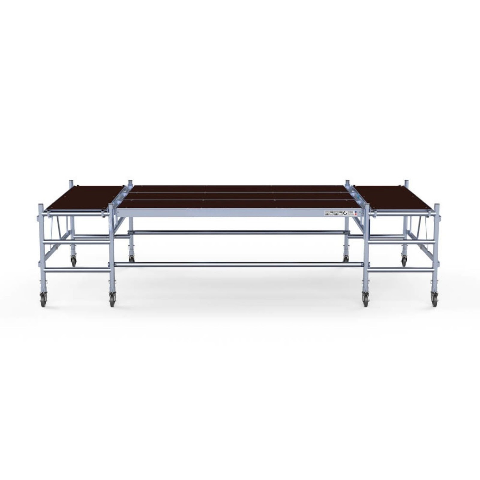 Panthera Stukadoors werkplatform laag 190x400 3m werkhoogte