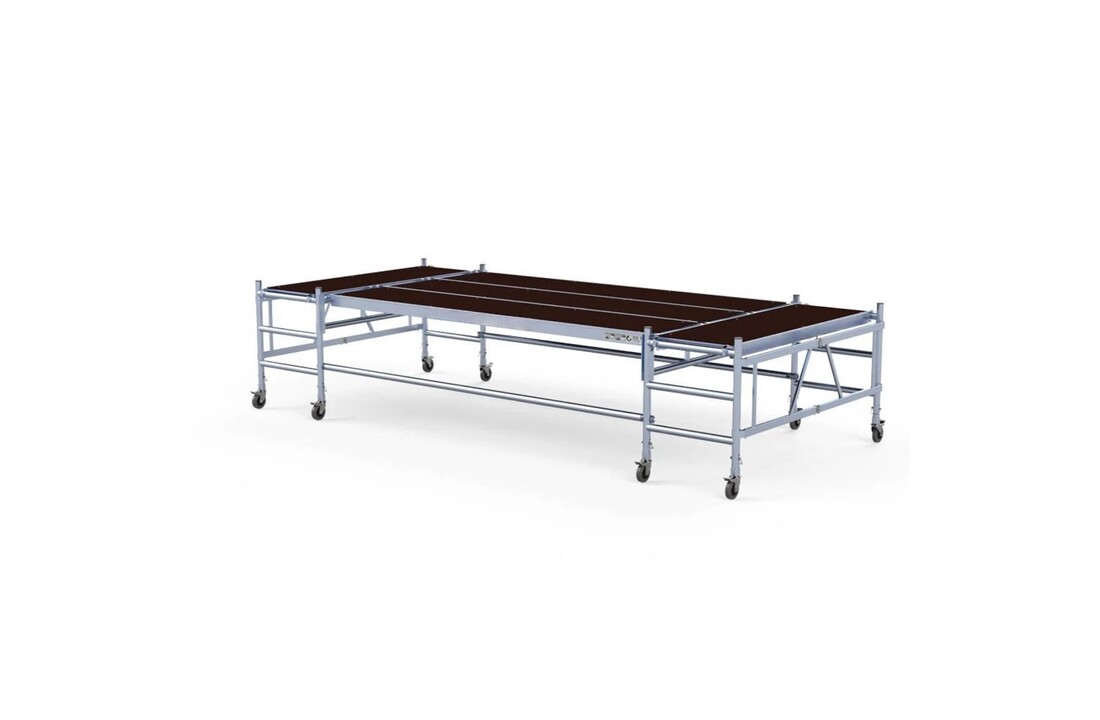 Panthera Stukadoors werkplatform laag 190x455 3m werkhoogte