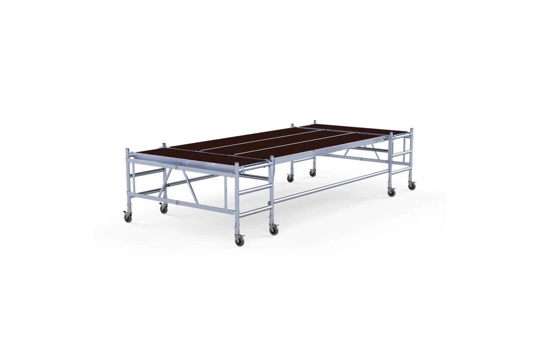Panthera Stukadoors werkplatform laag 190x455 3m werkhoogte