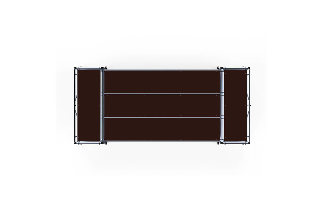 Panthera Stukadoors werkplatform laag 190x455 3m werkhoogte