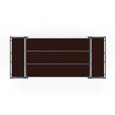 Panthera Stukadoors werkplatform laag 190x455 3m werkhoogte