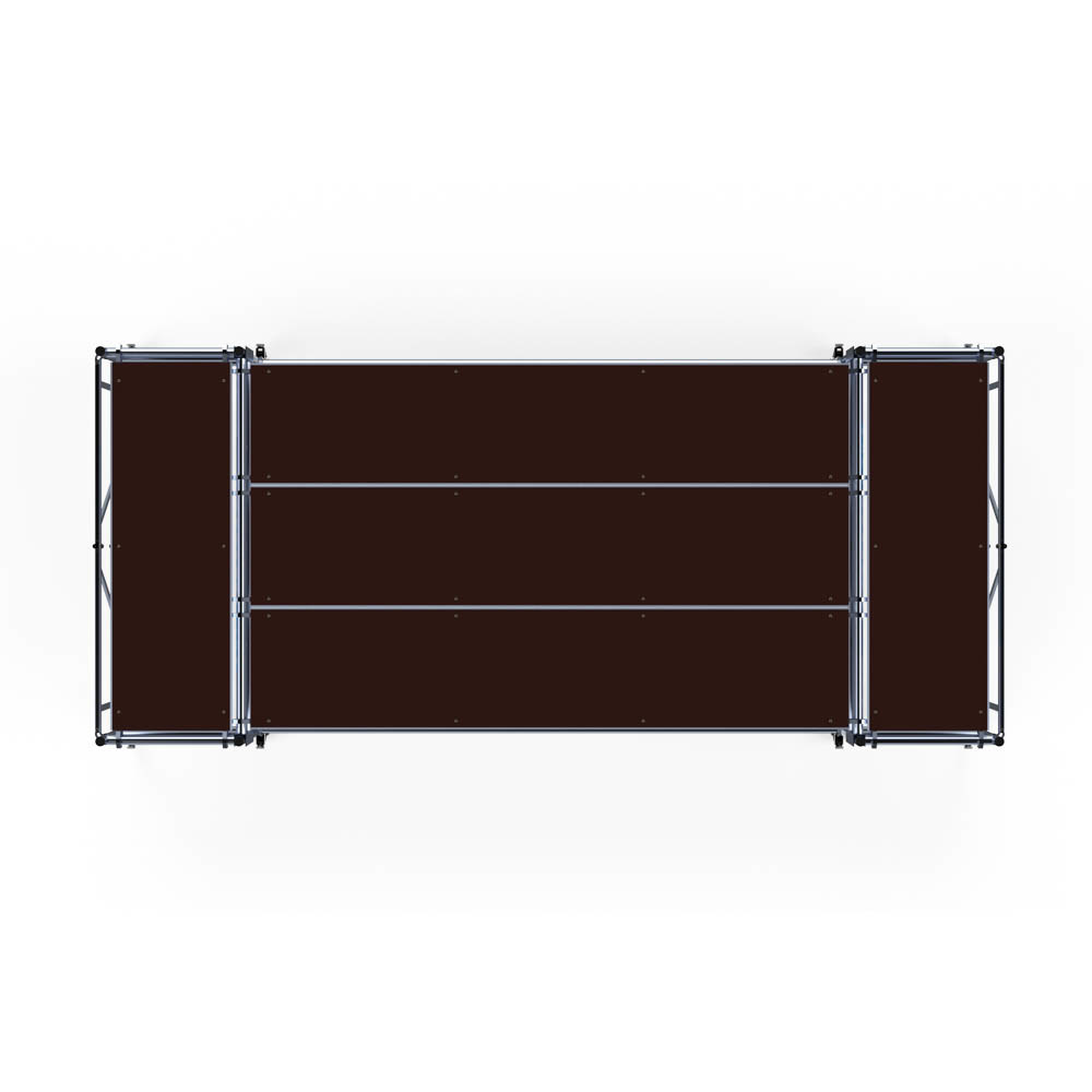 Panthera Stukadoors werkplatform laag 190x455 3m werkhoogte