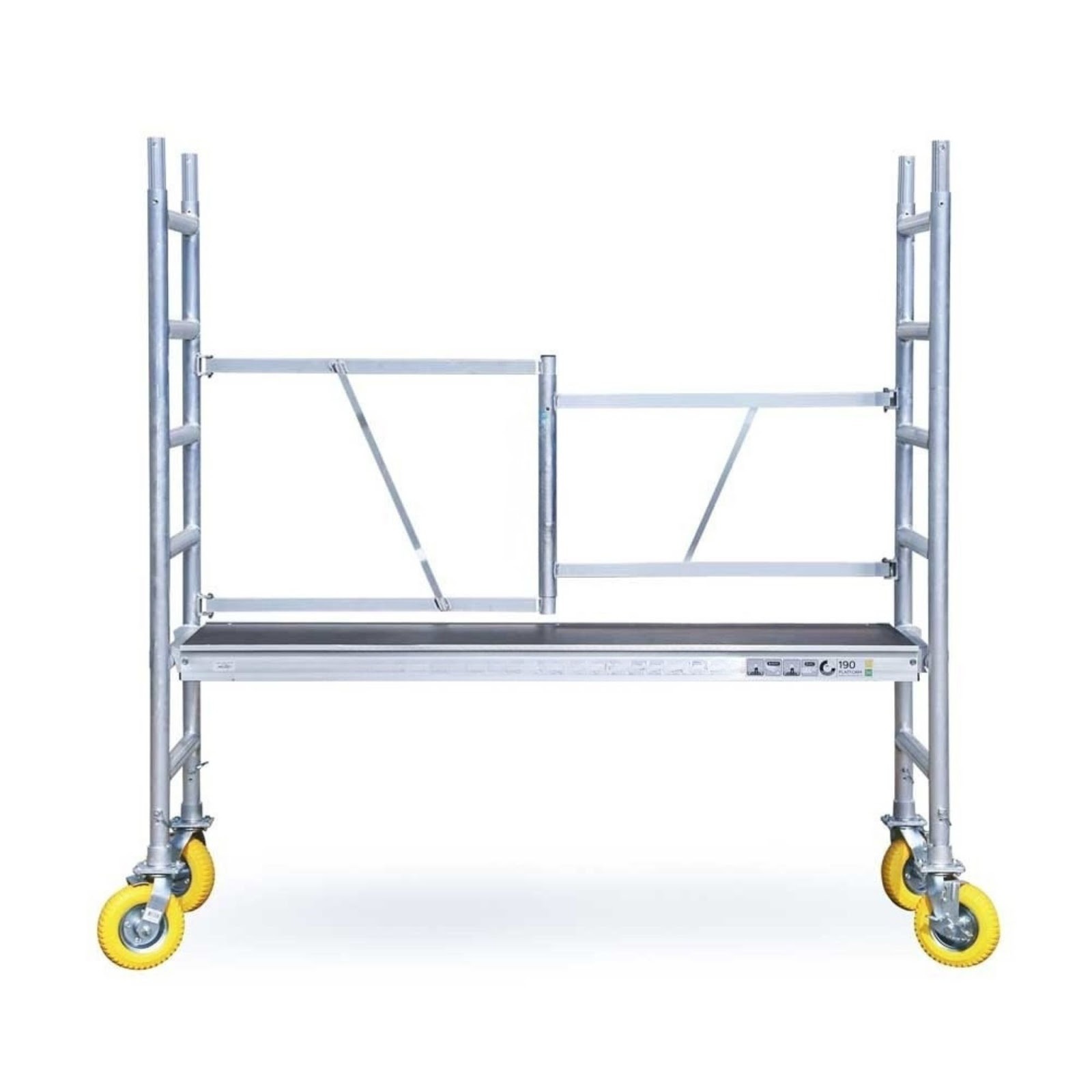 Panthera Tuinsteiger 75x190x3m inclusief tuinsteigerwielen