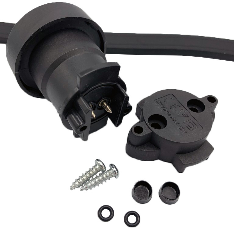 Losse fitting incl. afdichtring (niet geschikt met filament lampen)