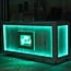 LED strip lichtslang buiten in groen