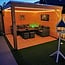 LED strip lichtslang buiten in groen